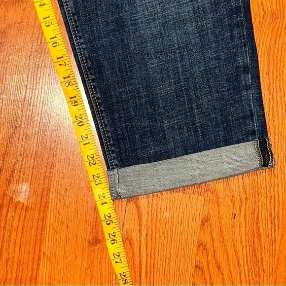 NEW Laurie Felt Jeans Sit 22WP Petite Classic Boyfriend Dark Wash Denim Blue - Picture 14 of 14